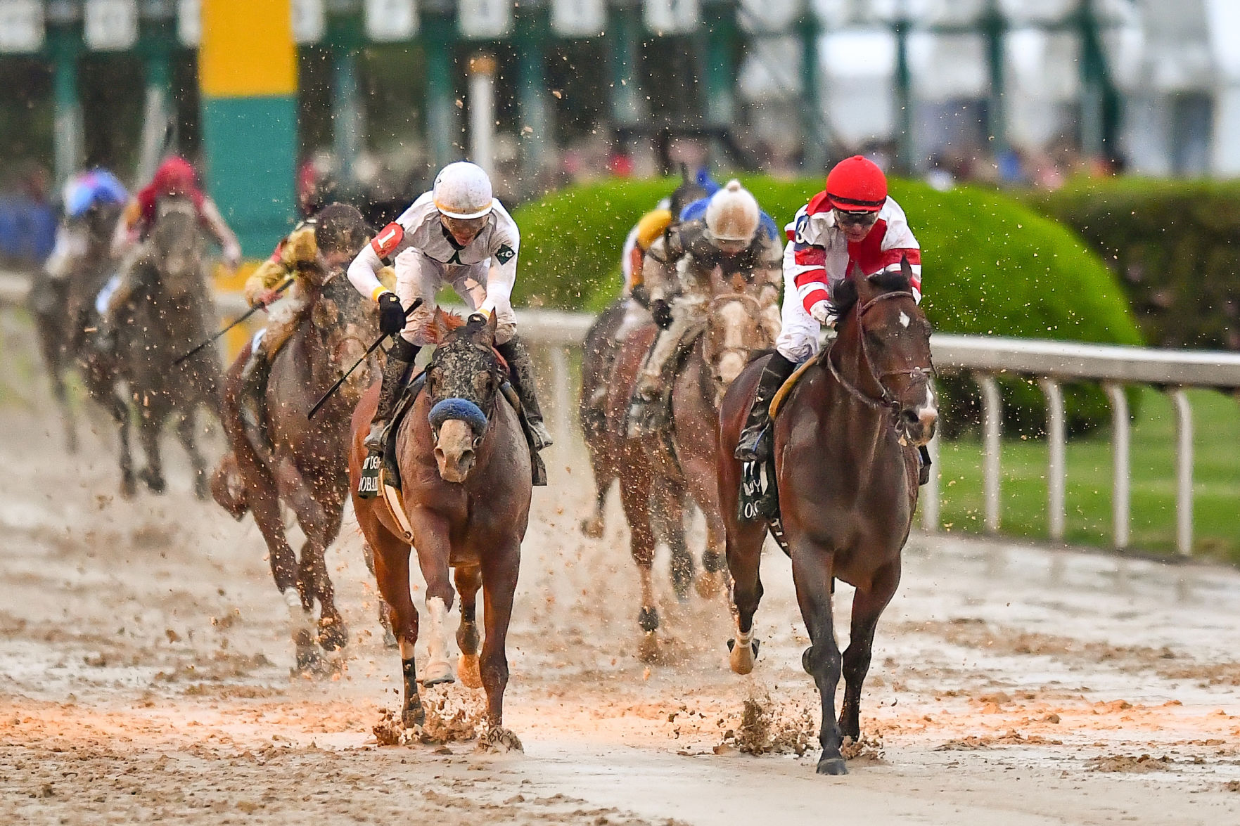Arkansas Derby Stakes race at Oaklawn Racing Casino Resort on April 13